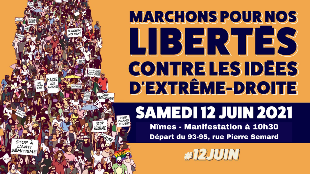 Contre l’extrême-droite, pour les libertés : le 12 juin, les personnels de l’Éducation seront dans la rue ! – Tract de SUD éducation