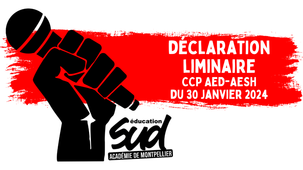 SUD éducation Académie de Montpellier s’indigne de la maltraitance institutionnelle envers les AESH