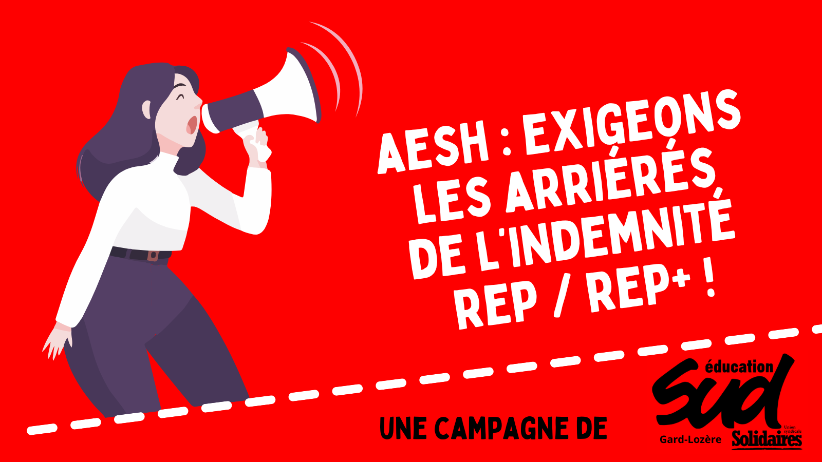 AESH : exigeons les arriérés de l’indemnité REP-REP+ !