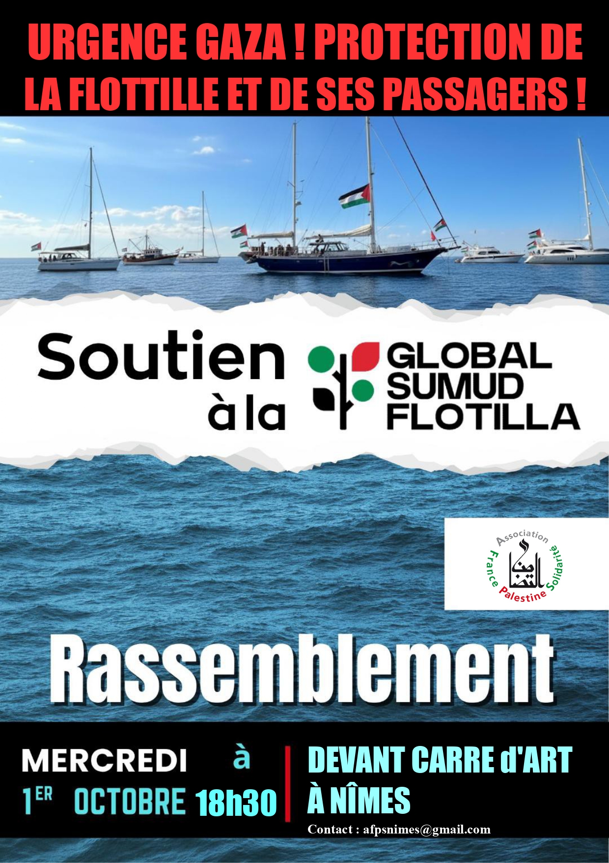 URGENCE FLOTTILLE