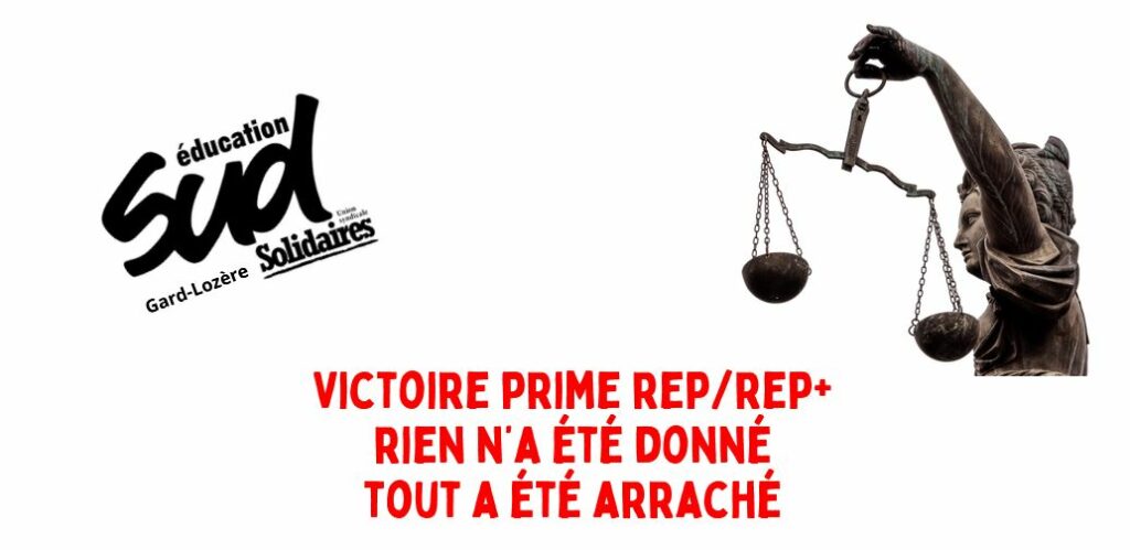 Victoire prime rep/rep+rien n’a été donné tout a été arraché